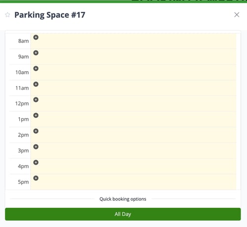 ALL DAY BOOKING PARKING