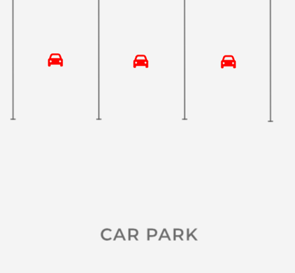 parking spaces - office plan