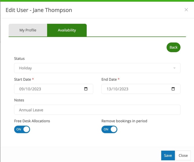 users availability 1